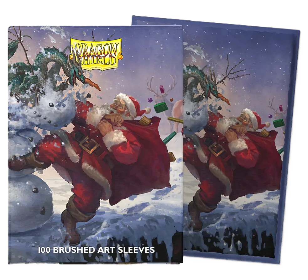 DS Standard Brushed Art Christmas 2025 Sleeves 100ct