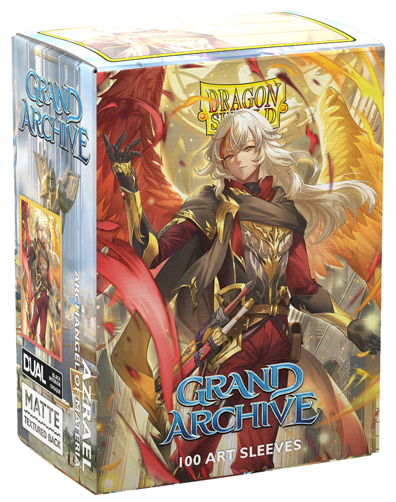 DS Standard Matte Dual Art GA Azrael, Archangel of Materia Sleeves 100ct