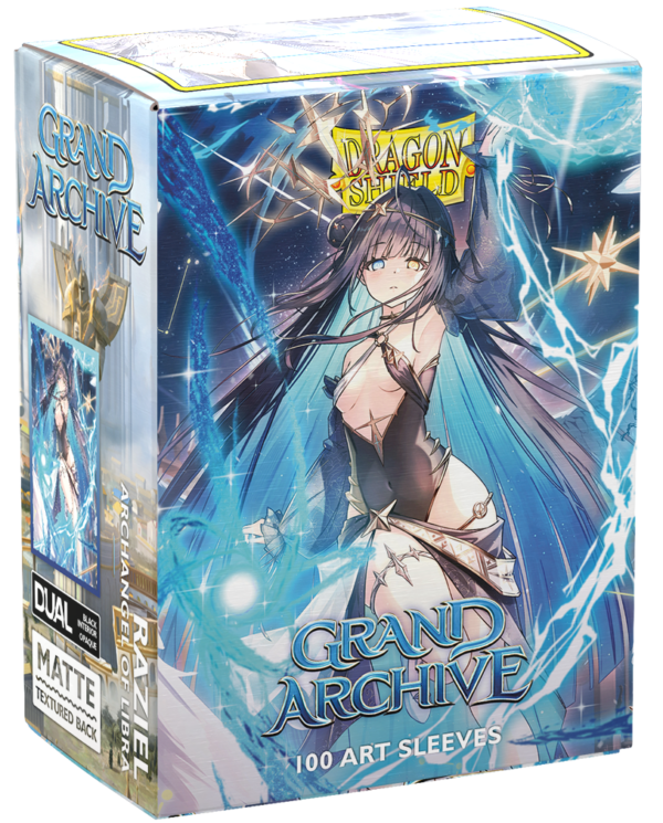 Ds Standard Matte Dual Art Ga Raziel, Archangel Of Libra Sleeves 100ct