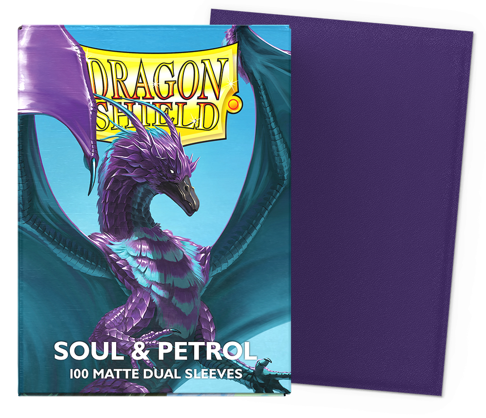 DS Standard Matte Dual Soul & Petrol Sleeves 100ct