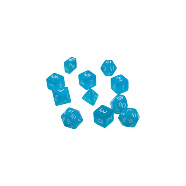 Eclipse 11-Dice Set: Pacific Blue