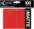 Eclipse: Matte Apple Red Deck Protectors