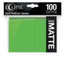 Eclipse: Matte Lime Green Deck Protectors