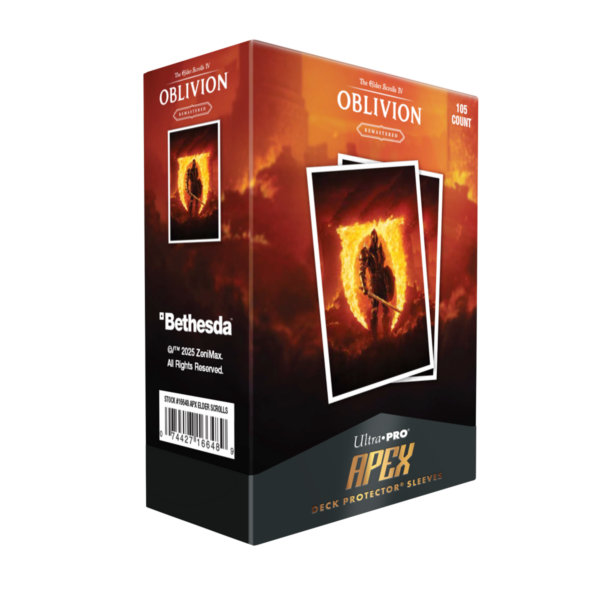 Elder Scrolls Oblivion Remastered Apex Deck Protector 105ct
