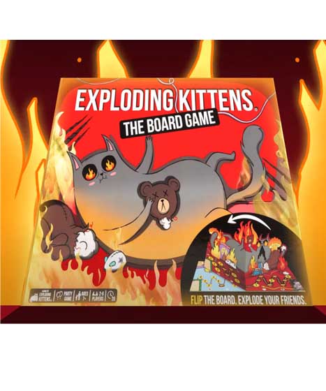 Exploding Kittens: The Board Game