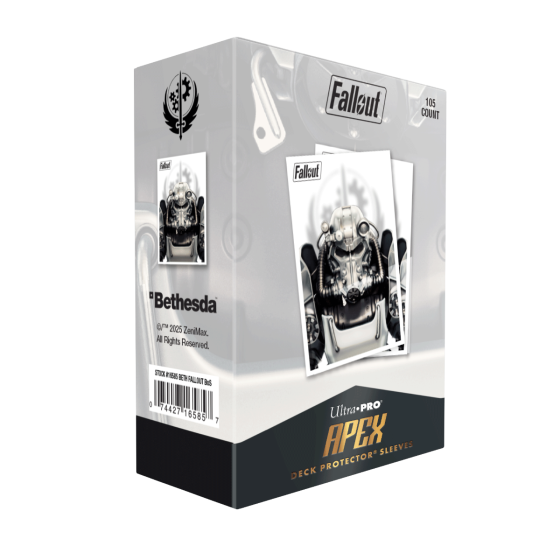 Fallout BoS Apex Deck Protector 105ct