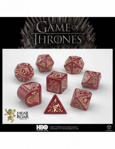 Game of Thrones Dice Set: Lannister