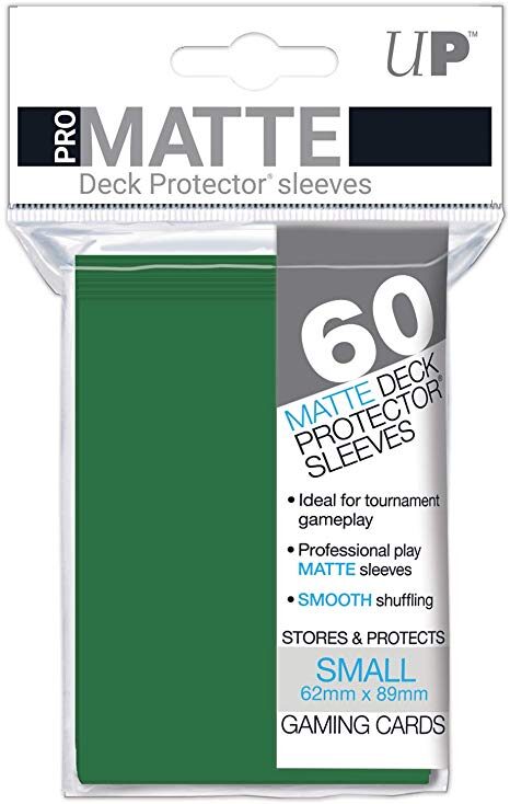 Green Pro Matte Small Deck Protectors