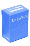 Light Blue Solid Deck Box
