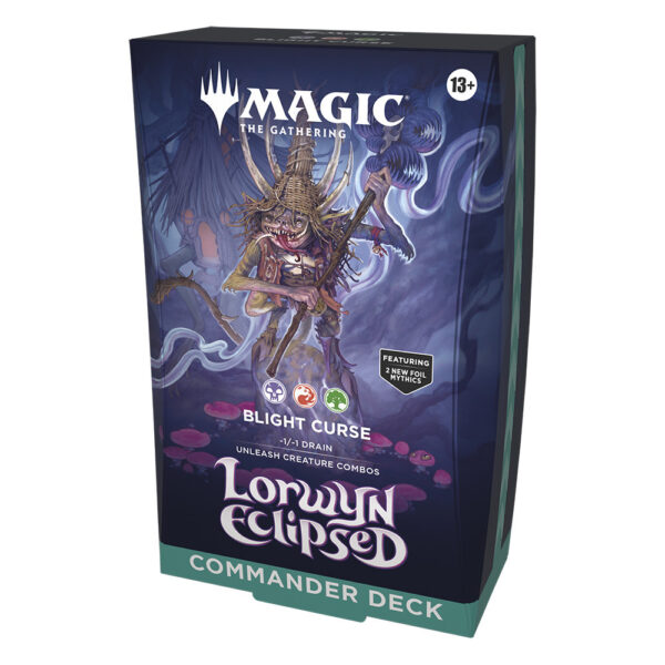 Lorwyn Eclipsed Blight Curse Commander Deck