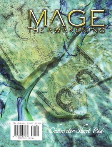 Mage the Awakening Character Pad