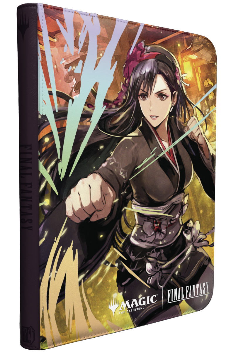 Magic FIN 9-Pkt Zippered Premium PRO Binder Tifa Lockhart