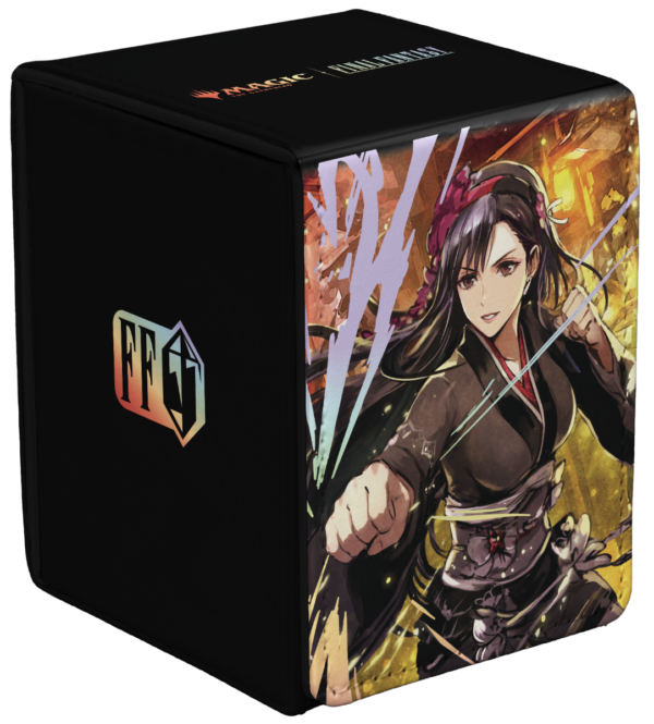 Magic FIN Alcove Flip Deck Box Tifa Lockhart