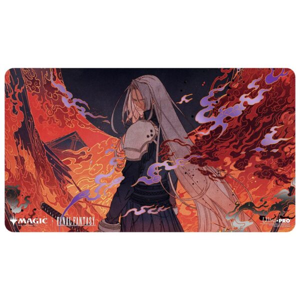 Magic FIN Foil Playmat Nibelheim Aflame