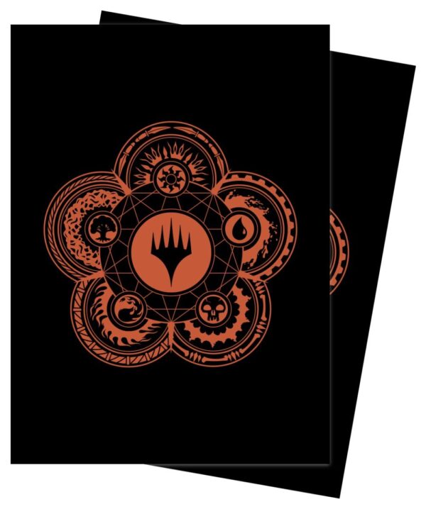 Magic Mana 7 Deck Protector 100ct Color Wheel