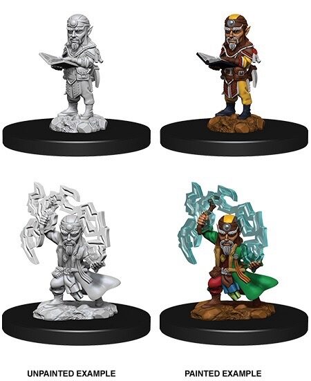 Male Gnome Sorcerer Pathfinder Miniature