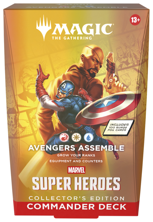 Marvel Super Heroes Avengers Assemble Collector Commander Deck