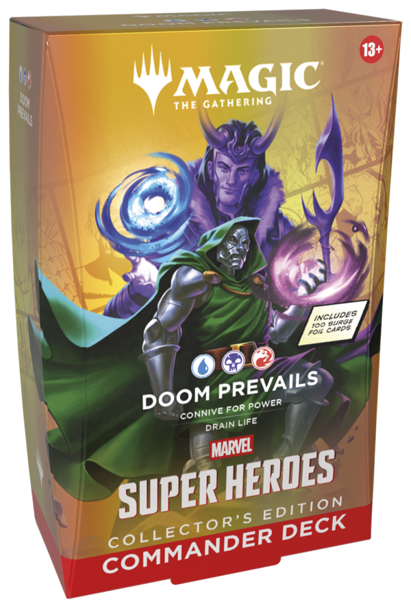 Marvel Super Heroes Doom Prevails Collector Commander Deck