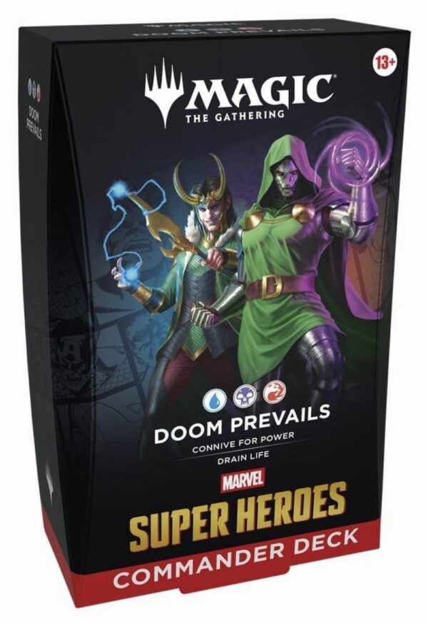 Marvel Super Heroes Doom Prevails Commander Deck