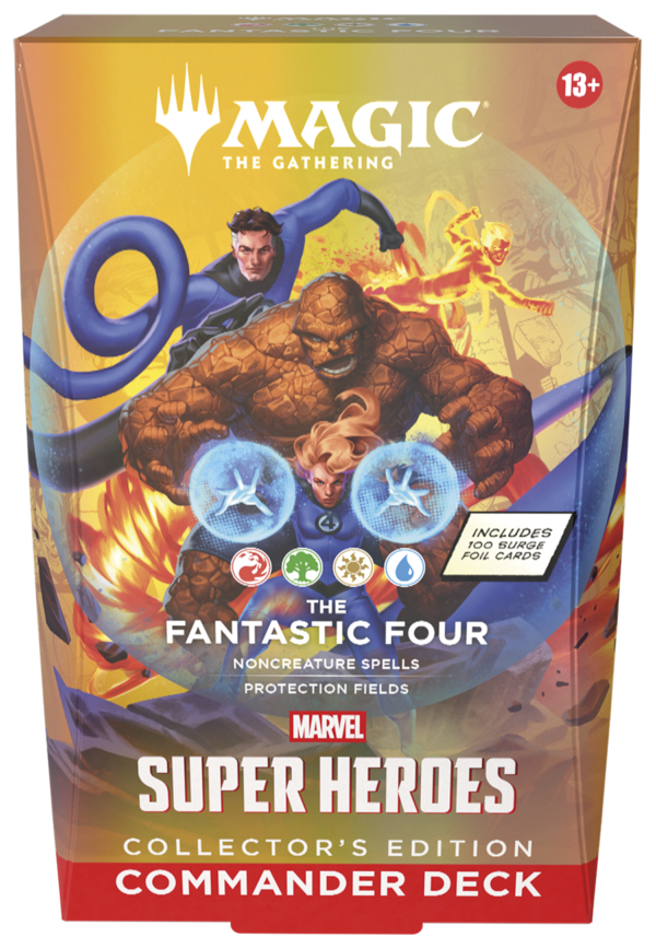 Marvel Super Heroes The Fantastic Four Collector Commander Deck