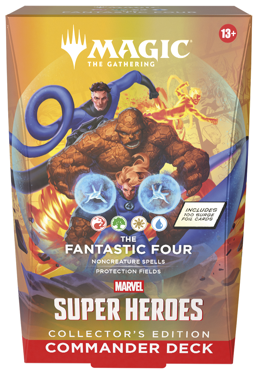 Marvel Super Heroes The Fantastic Four Collector Commander Deck