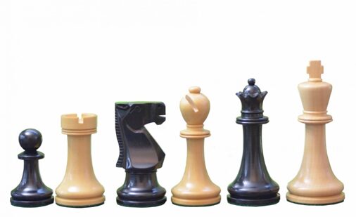 Old Vintage 95mm Shisham Chess Pieces (95mm)