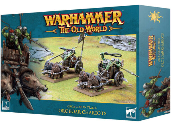 Orc & Goblin Tribes: Orc Boar Chariots