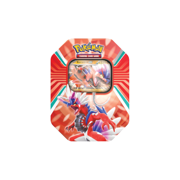 Paldea Legends Ex Tin Koraidon
