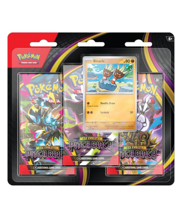 Pitch Black 3-Booster Blister Binacle