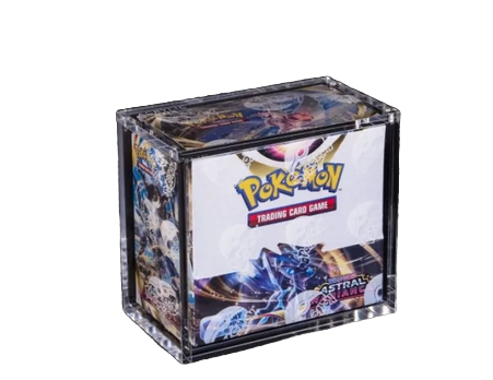 Pokemon Booster Box Premium 6mm Acrylic Case