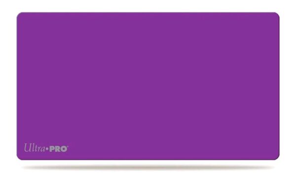 Purple Plain Playmat with Logo