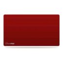 Red Plain Playmat with Logo