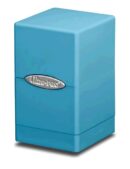 Satin Light Blue Tower Deck Box