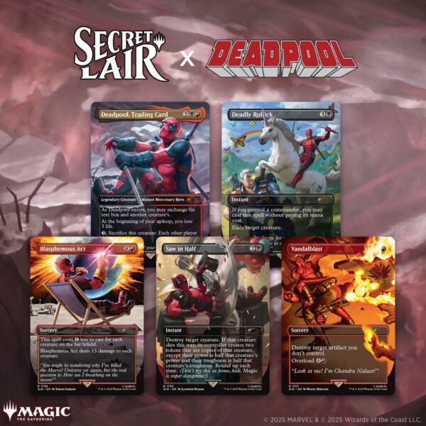 Secret Lair x Marvel Deadpool Nonfoil