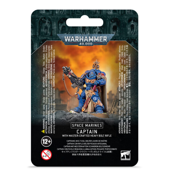 Space Marine Captain With Master-Crafted Bolt Rifle
