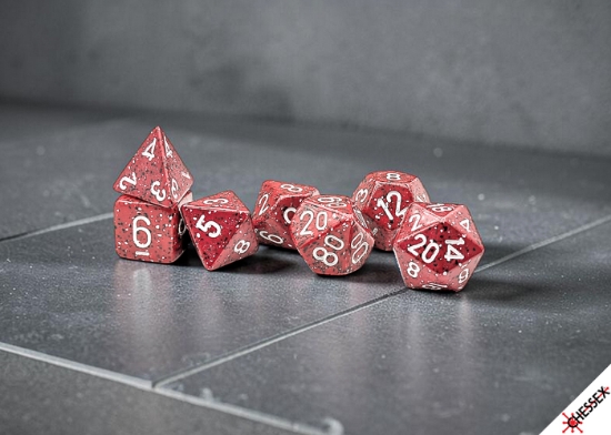 Speckled Lava Stone Polyhedral 7-Die Set