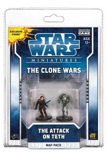 Star Wars Miniatures The Clone Wars: The Attack on Teth: A Star Wars Miniatures Map Pack