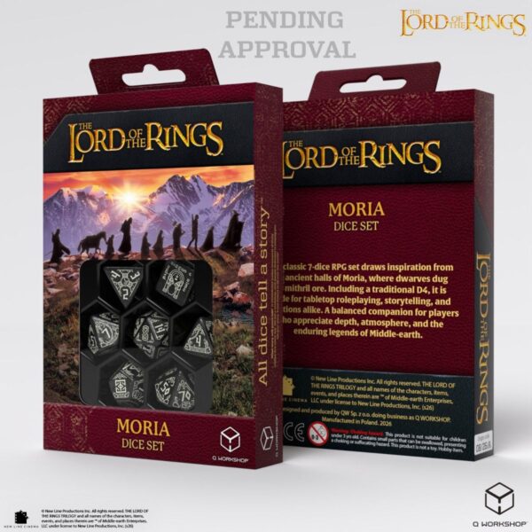 The Lord of the Rings Dice Set: Moria