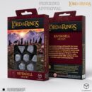 The Lord of the Rings Dice Set: Rivendell - Stone