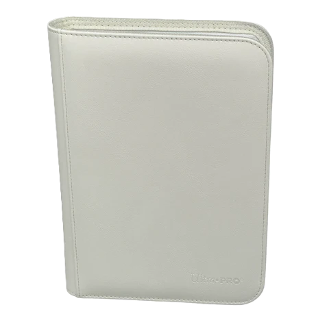 Vivid 4-Pkt White Zippered PRO-Binder