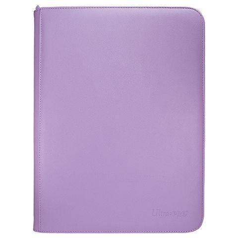 Vivid 9-Pkt Purple Zippered PRO-Binder