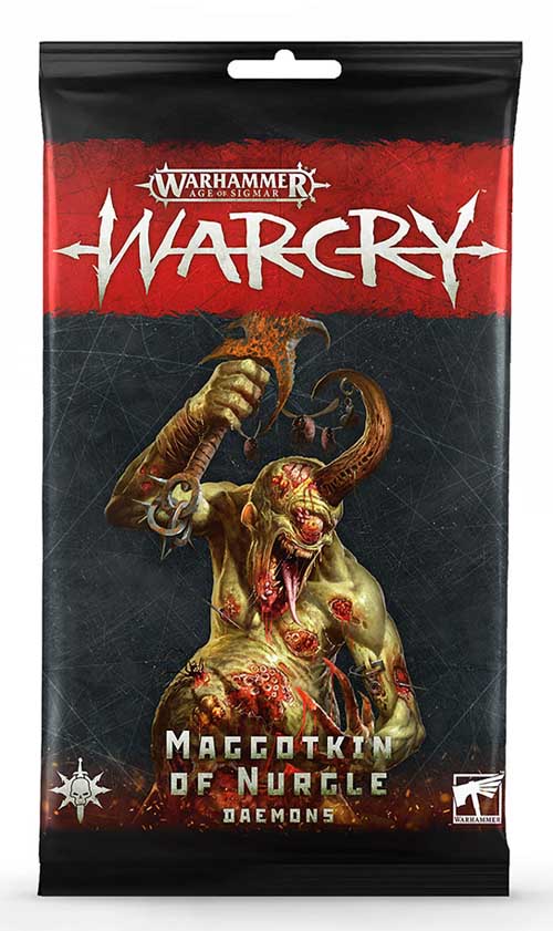 Warcry: Maggotkin of Nurgle Daemons Cards