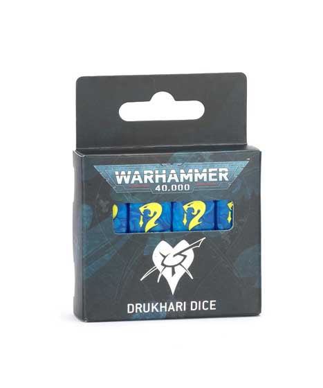 Warhammer 40000: Drukhari Dice