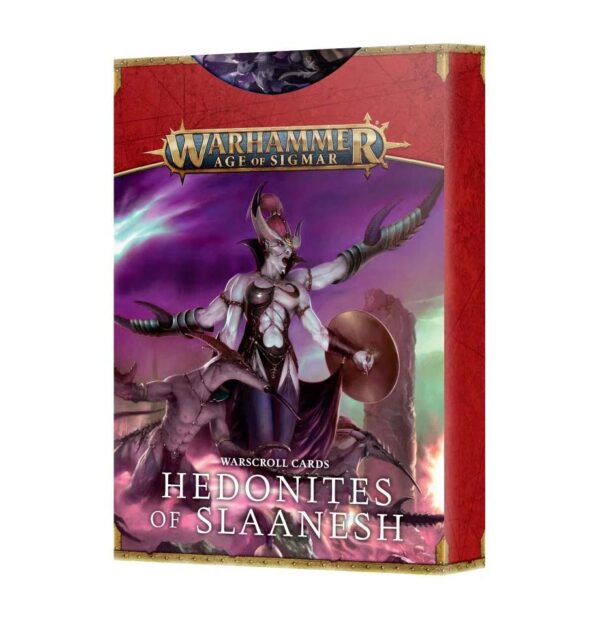 Warscroll Cards: Hedonites Of Slaanesh (Eng)