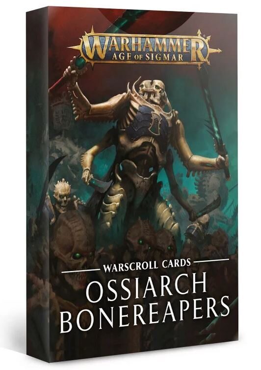 Warscroll Cards: Ossiarch Bonereapers