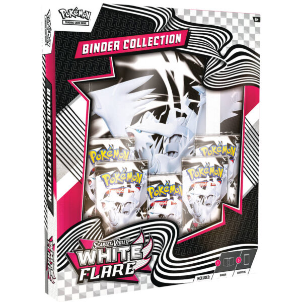 White Flare Binder Collection