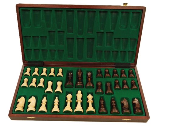 Wooden Chess Set Polish Series (King 3.75", Board 52mm)