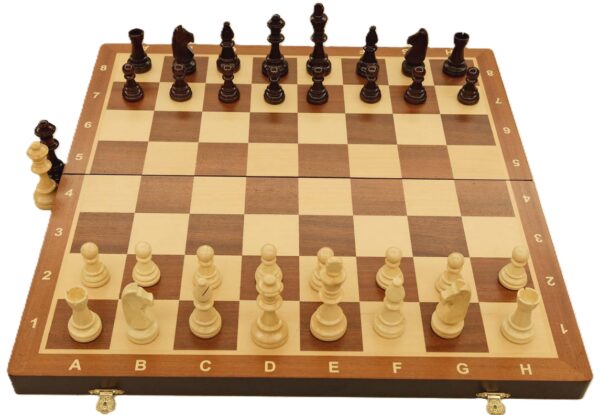 Wooden Chess Set Polish Series (King 3.75", Board 52mm)