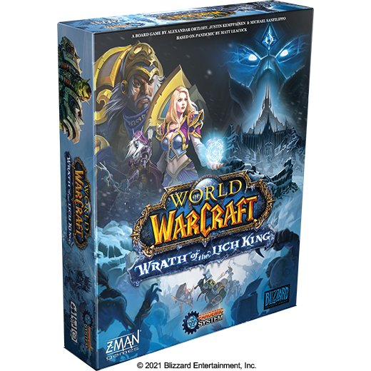 World Of Warcraft Wrath of the Lich King: A Pandemic System Board Game
