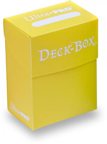 Yellow Solid Deck Box